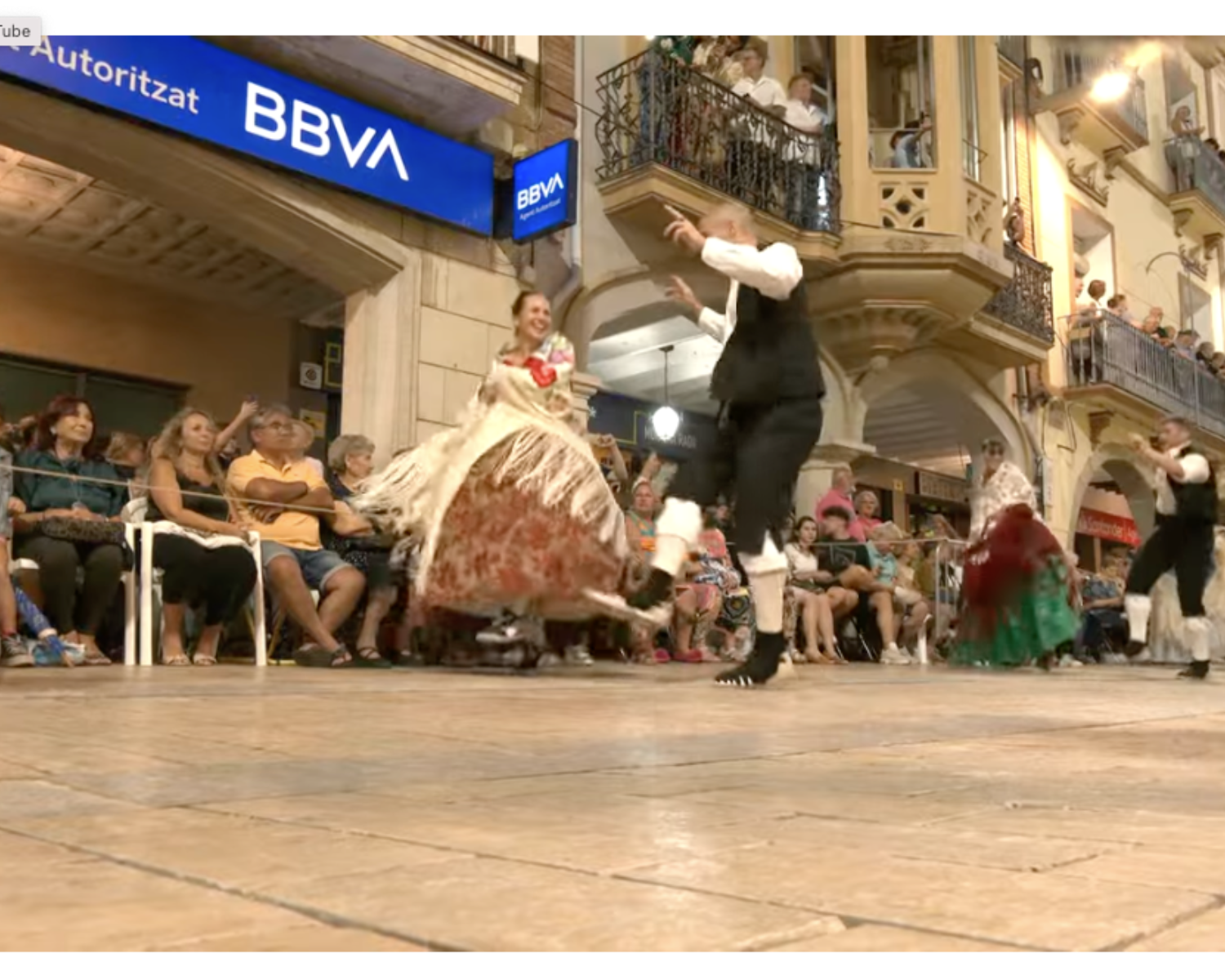 Oriol Romeu al Ball de Mantons d'Ulldecona.