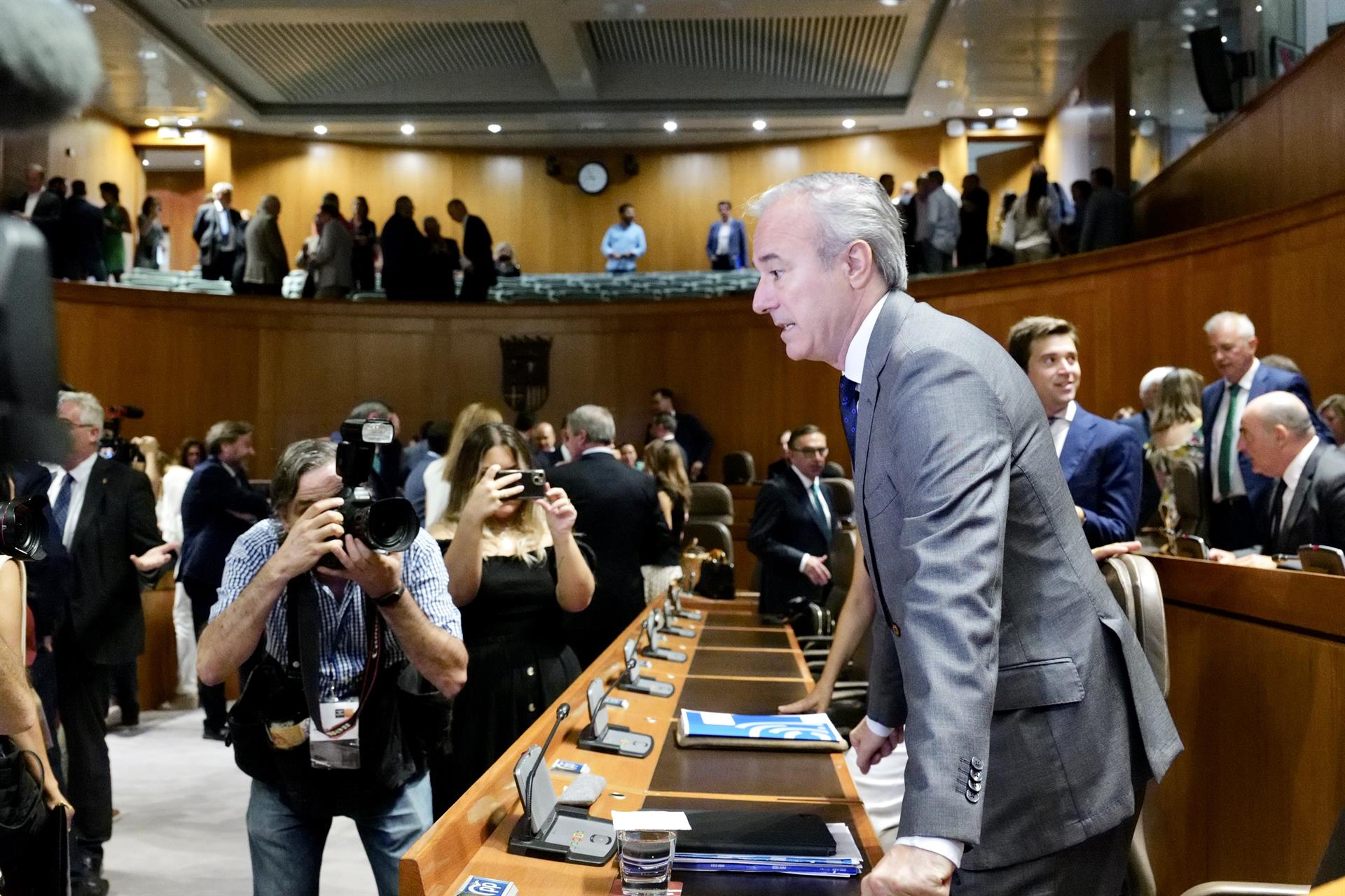 El president de l'Aragó, Jorge Azcón.