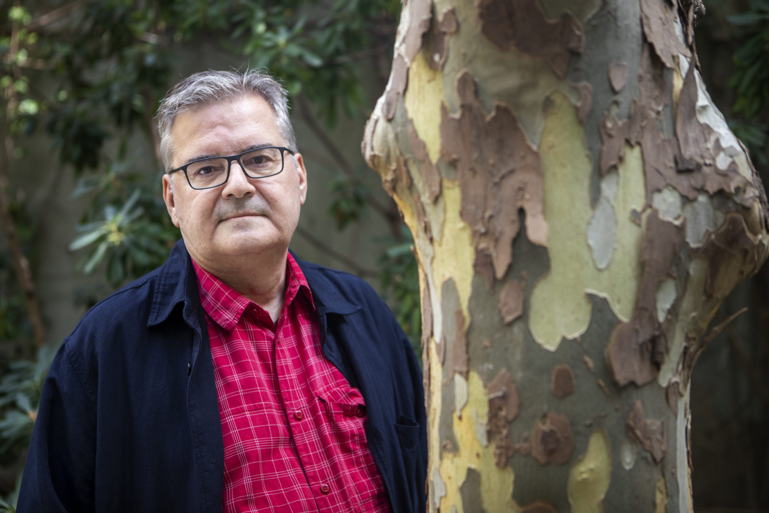 L'escriptor Sergi Pàmies (fotografia: Víctor Serri).