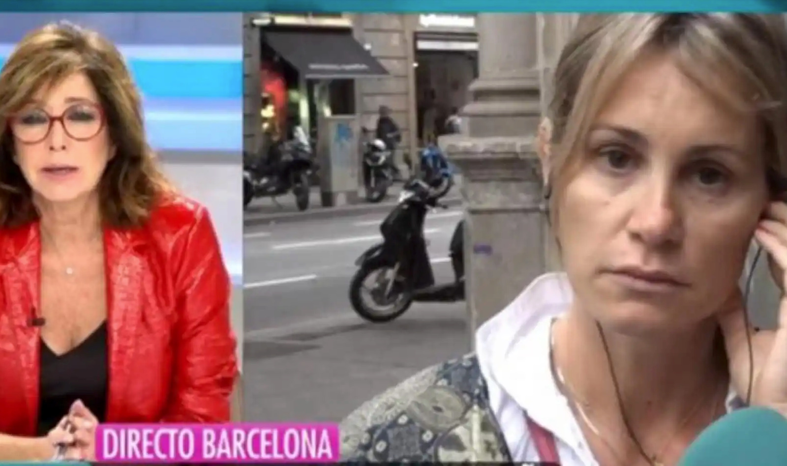 Paula Añó, durant una intervenció al programa d'Ana Rosa Quintana el 2019