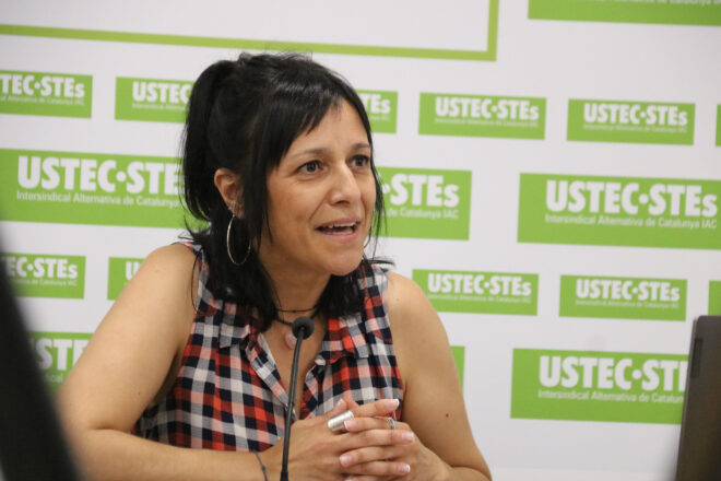 USTEC amenaça a impulsar una vaga si Educació no estableix un calendari de millores abans d’acabar el curs