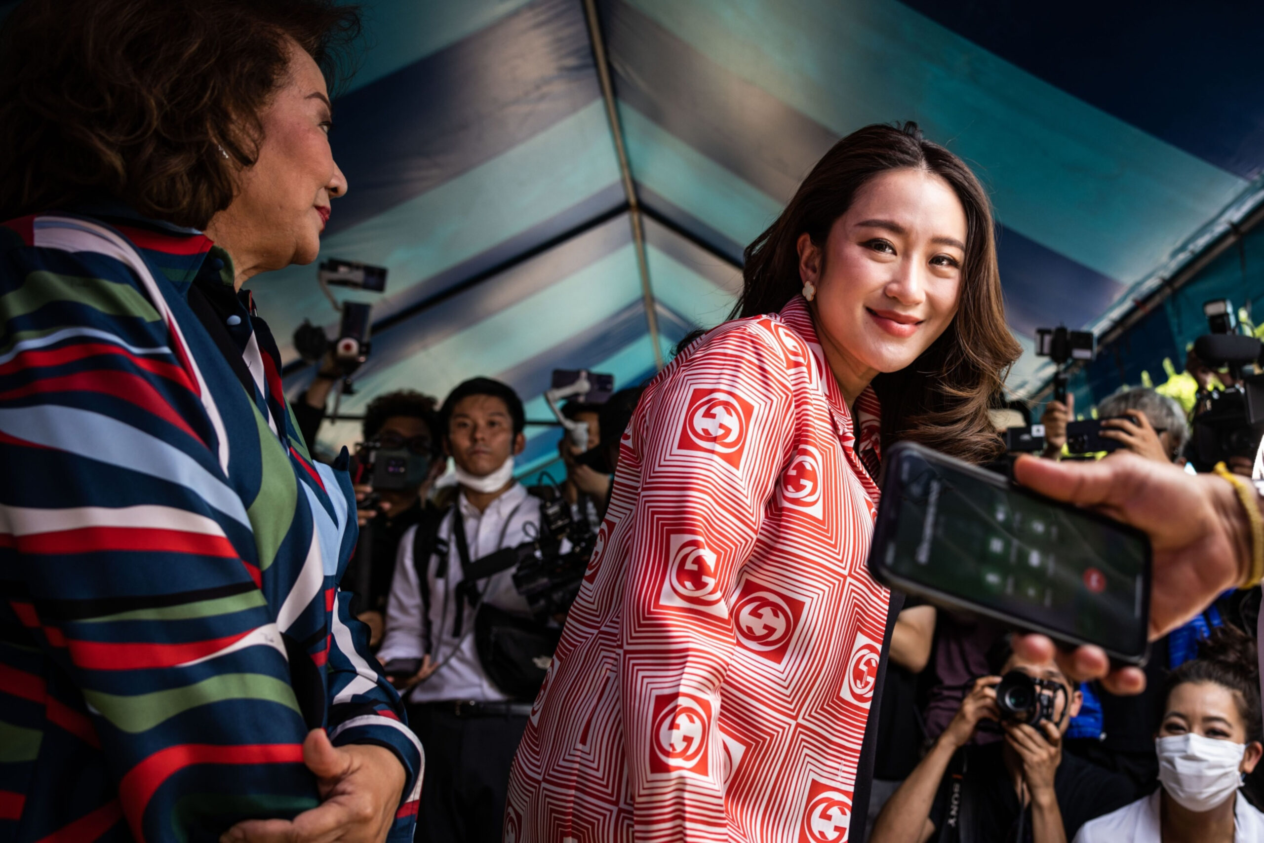 Paetongtarn Shinawatra, filla de l'exiliat Thaksin Shinawatra i possible candidata a primera ministra (fotografia: Andre Malerba per a Bloomberg).