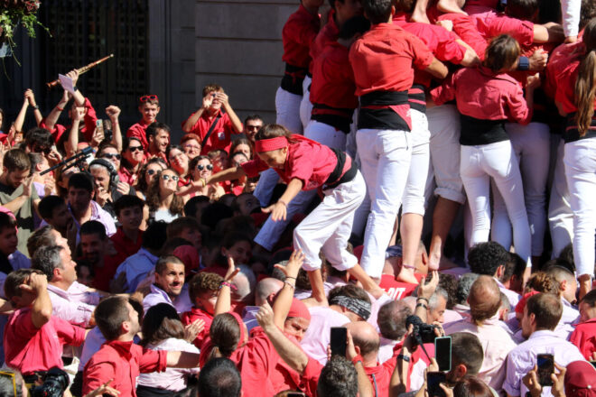 La nena castellera ferida a Vilafranca rep l’alta mèdica