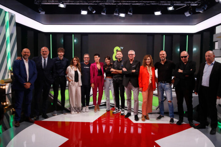 Presentació de la segona temporada de 8TV sota la mà de Nicola Pedrazzoli, ara fa un any.