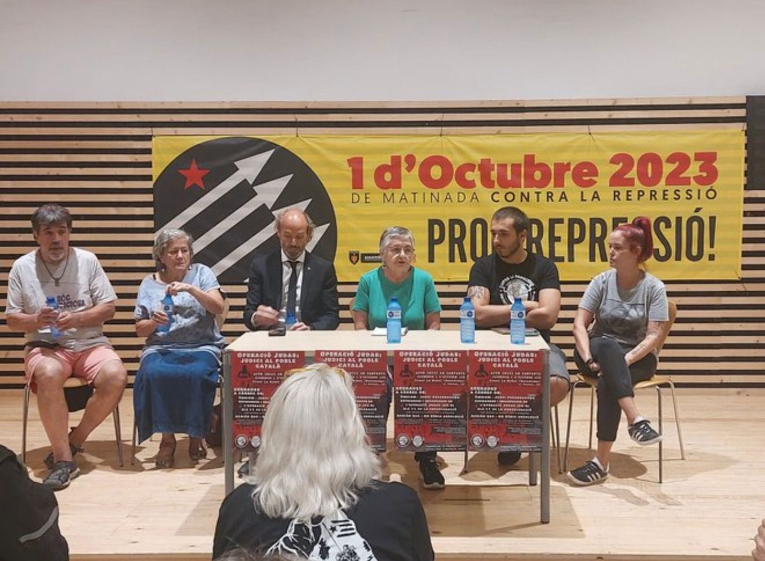 Una moment de la conferència de premsa (fotografia: cedida).