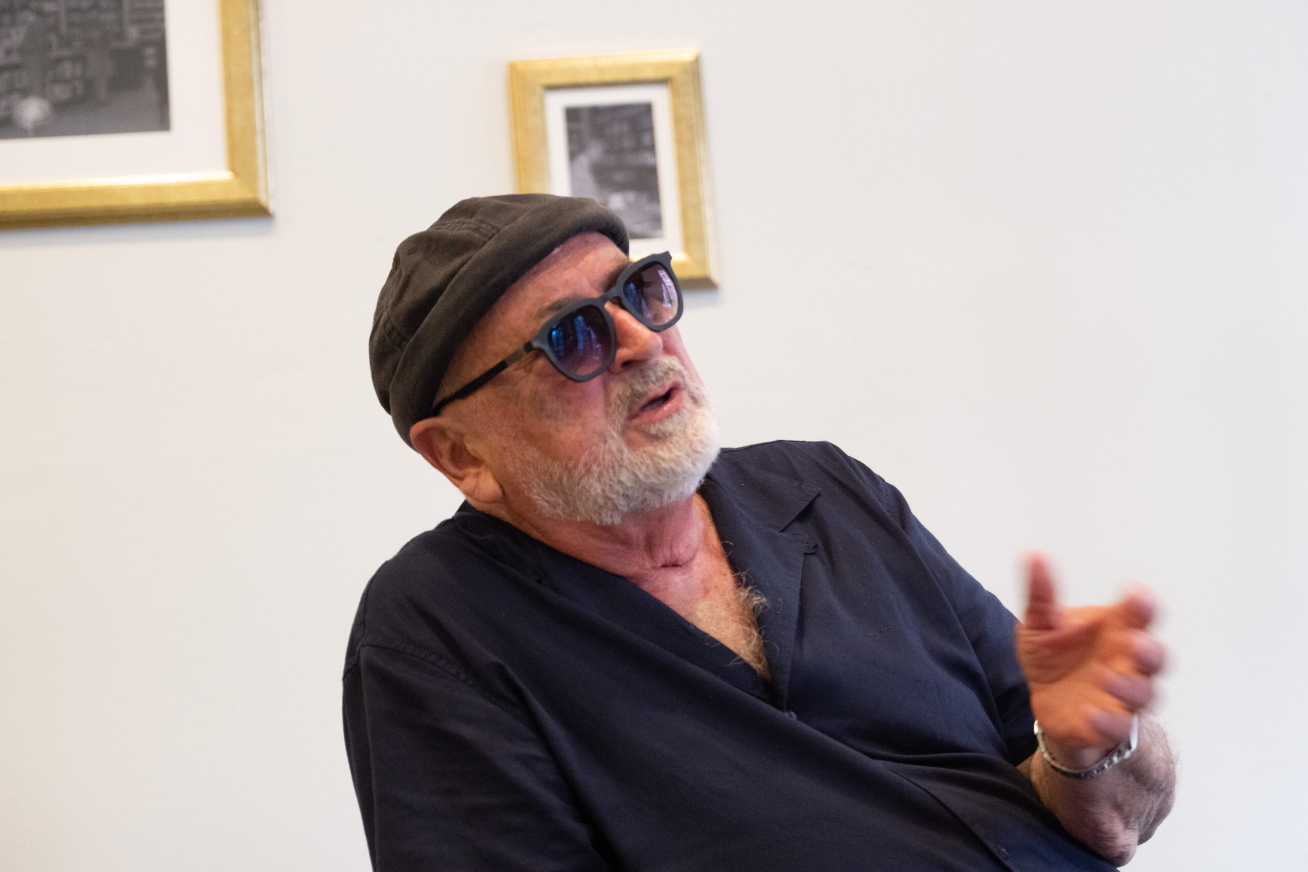 Biel Mesquida, divendres al centre de Barcelona (Foto: Adiva Koenigsberg)