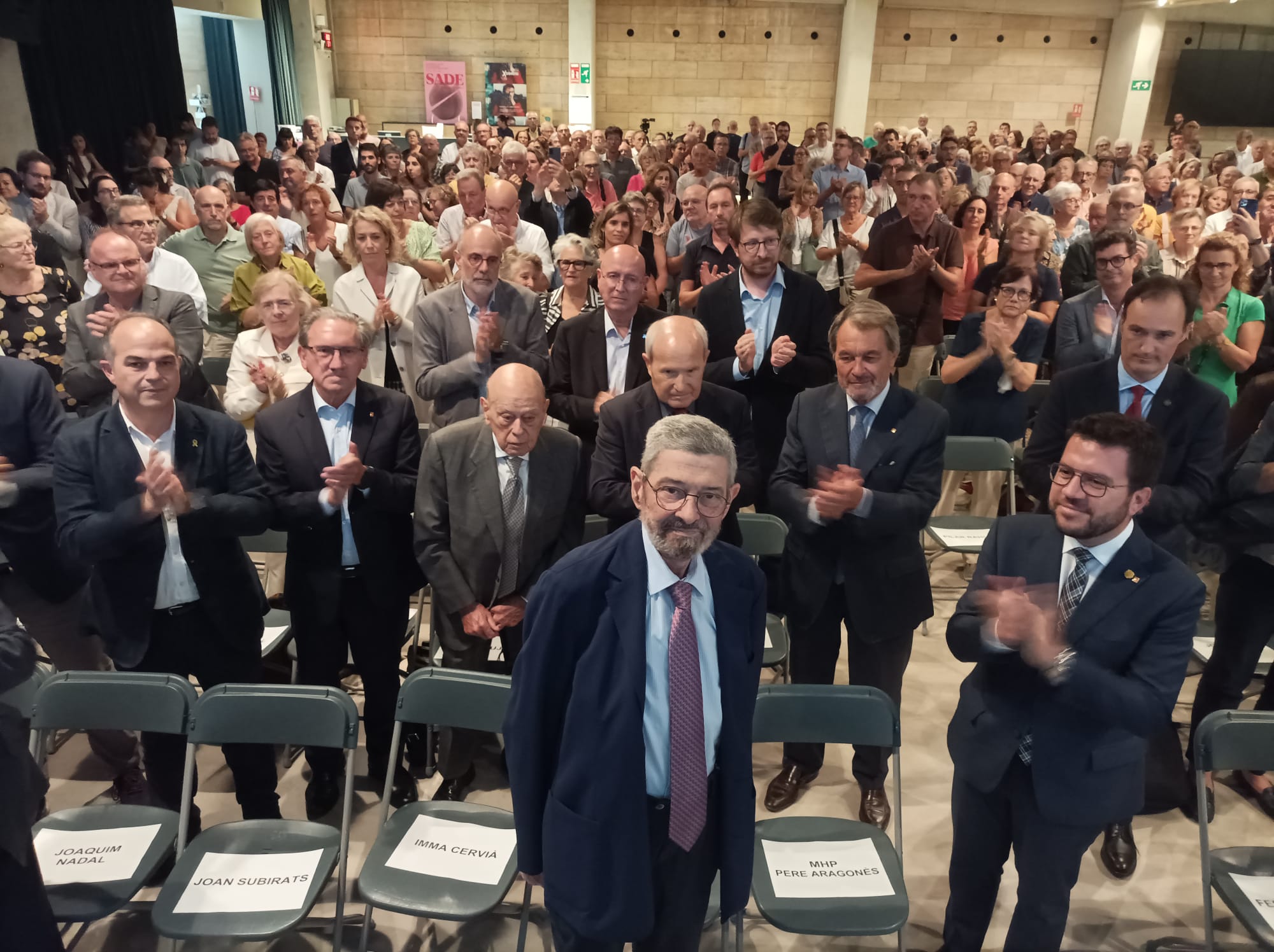 Joan B.Culla, ahir al CCCB (Foto: AB)