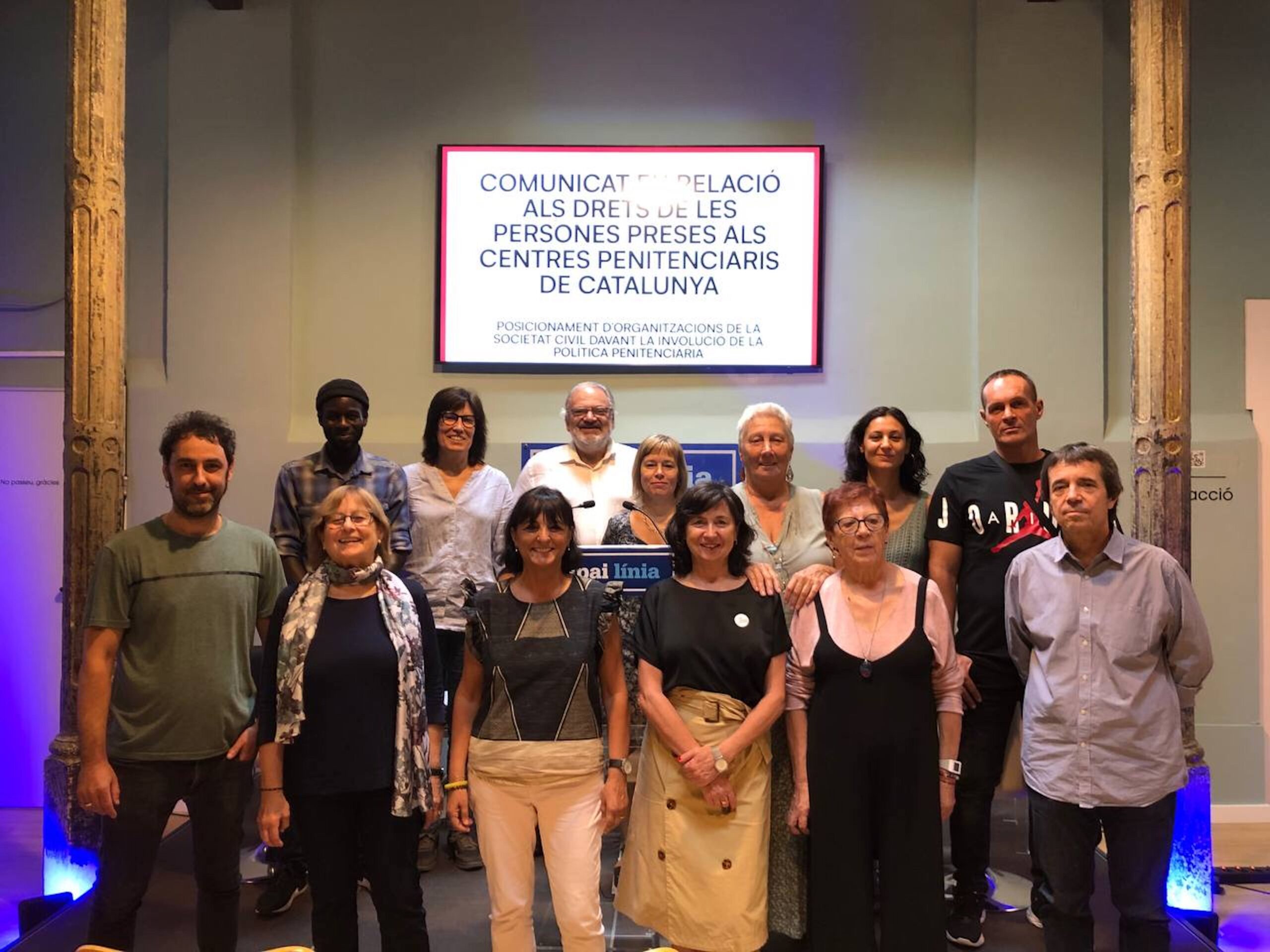 Membres de les entitats socials