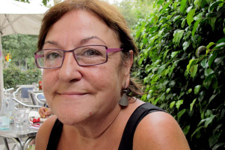 Pilar Caballero (1948-2021) (fotografia: Mercè Ibarz).