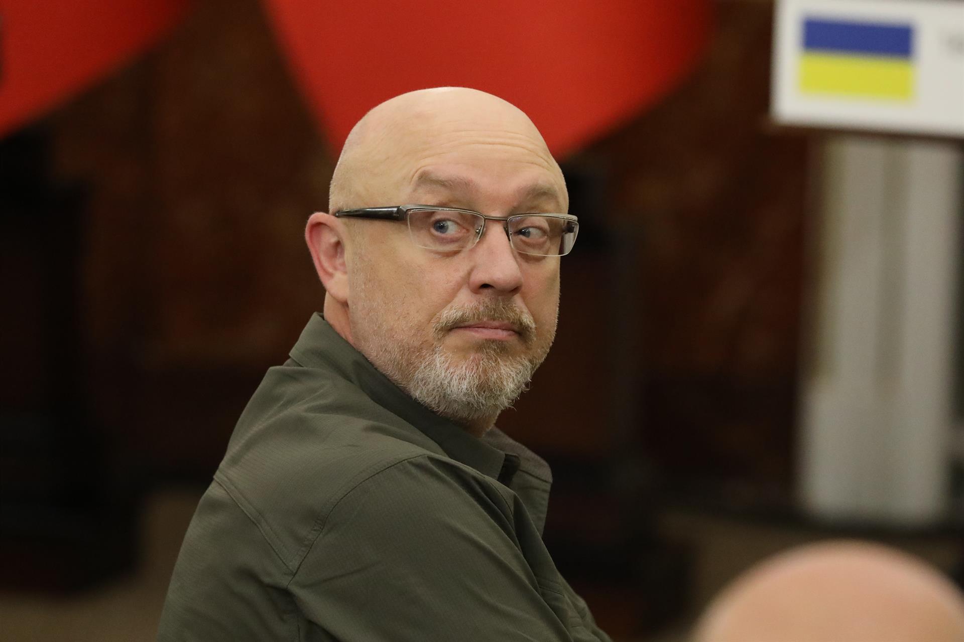 El ministre de Defensa d'Ucraïna, Oleksí Réznikov (fotografia: Mykola Tys).
