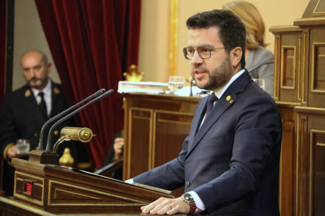 Aragonès torna al senat espanyol per defensar la llei d’amnistia