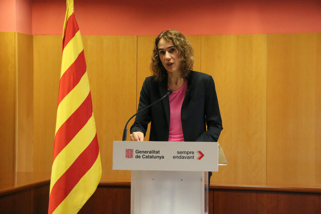 La consellera de Justícia, Gemma Ubasart