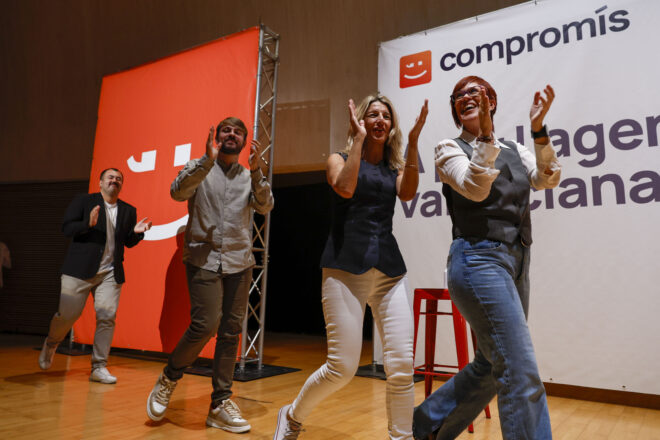 Compromís es presentarà amb Sumar a les europees i tindrà el tercer lloc a la llista