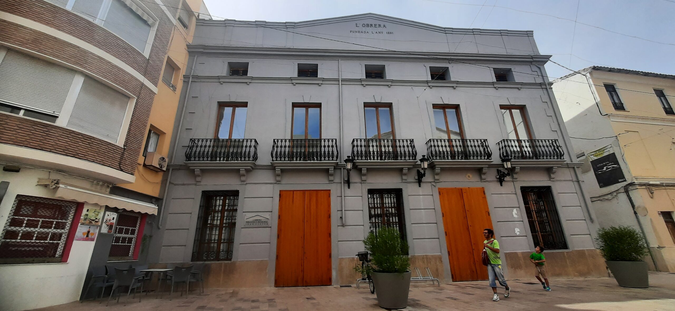 La biblioteca municipal de Castelló (fotografia: EliCastello).