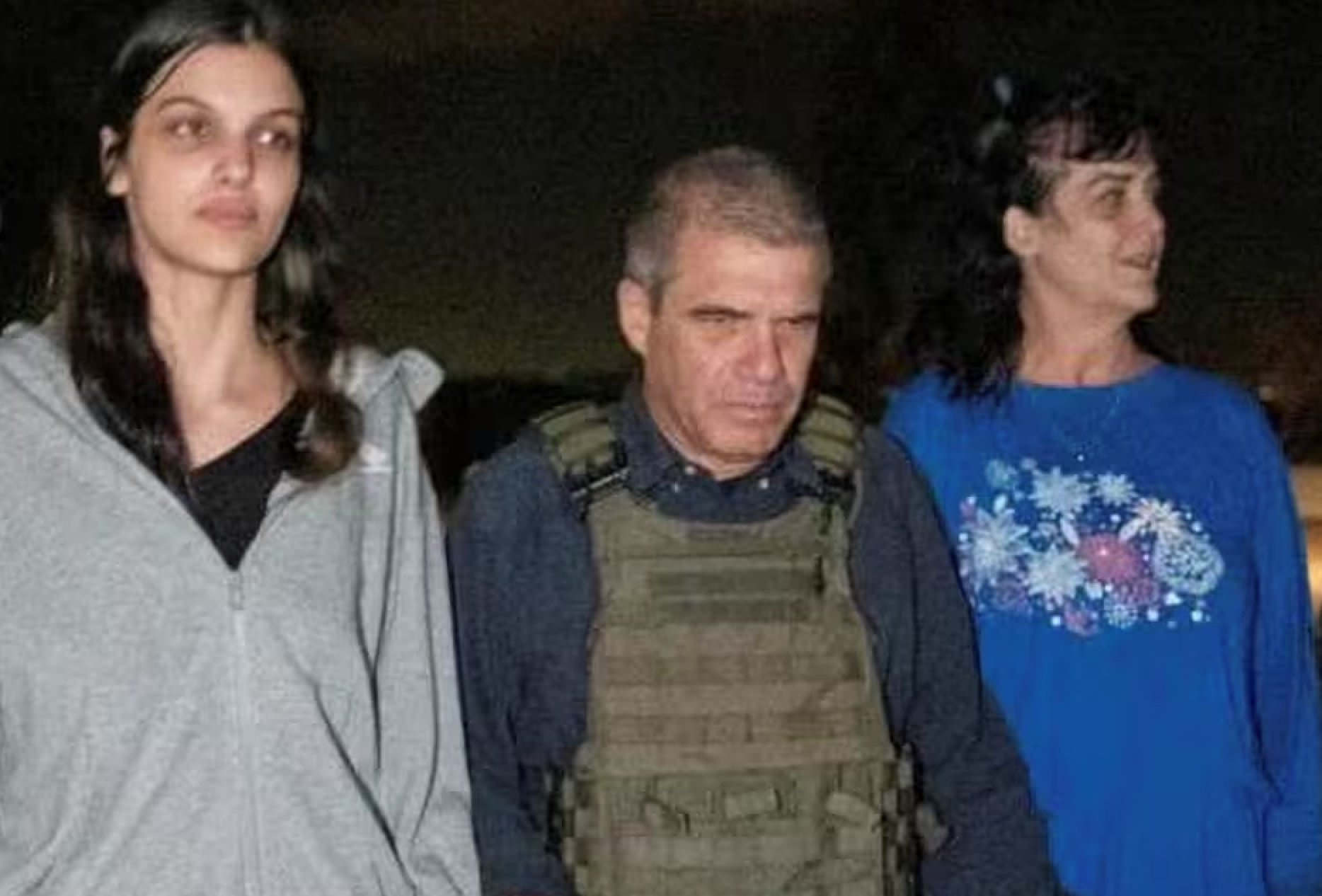 Les dues dones alliberades per Hamàs aquesta matinada.