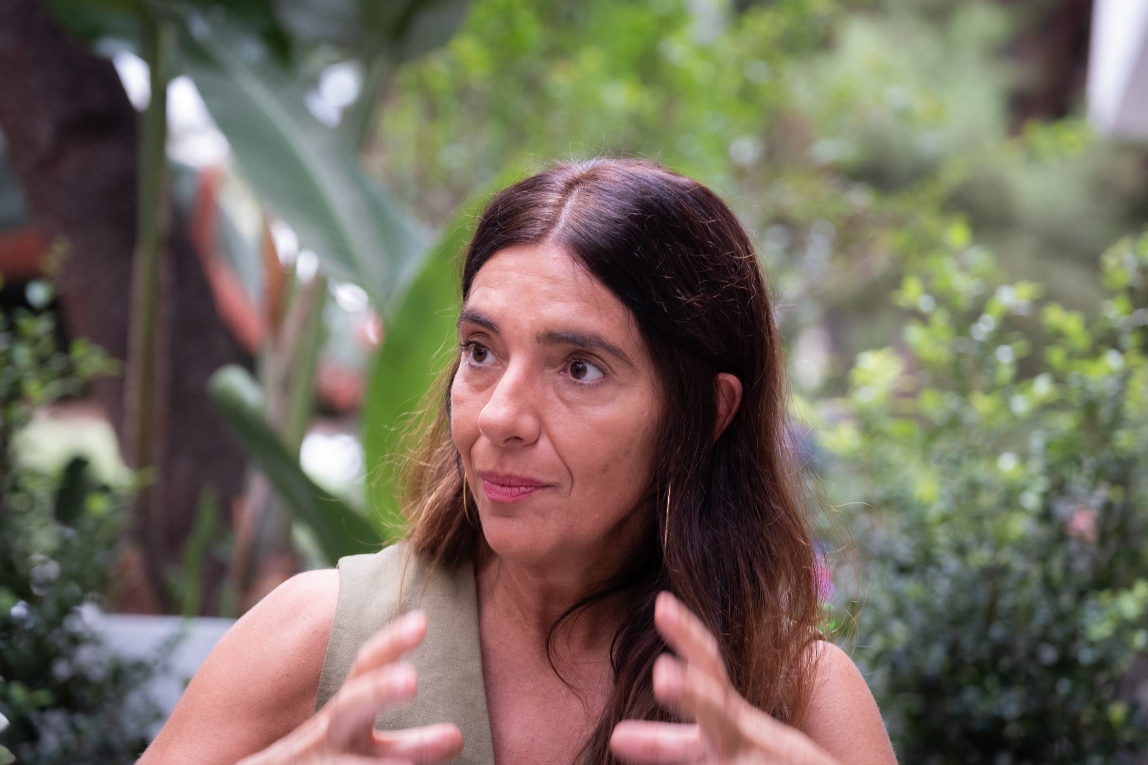 Cèlia Cernadas, a Barcelona (Fotografia: Adiva Koenigsberg)