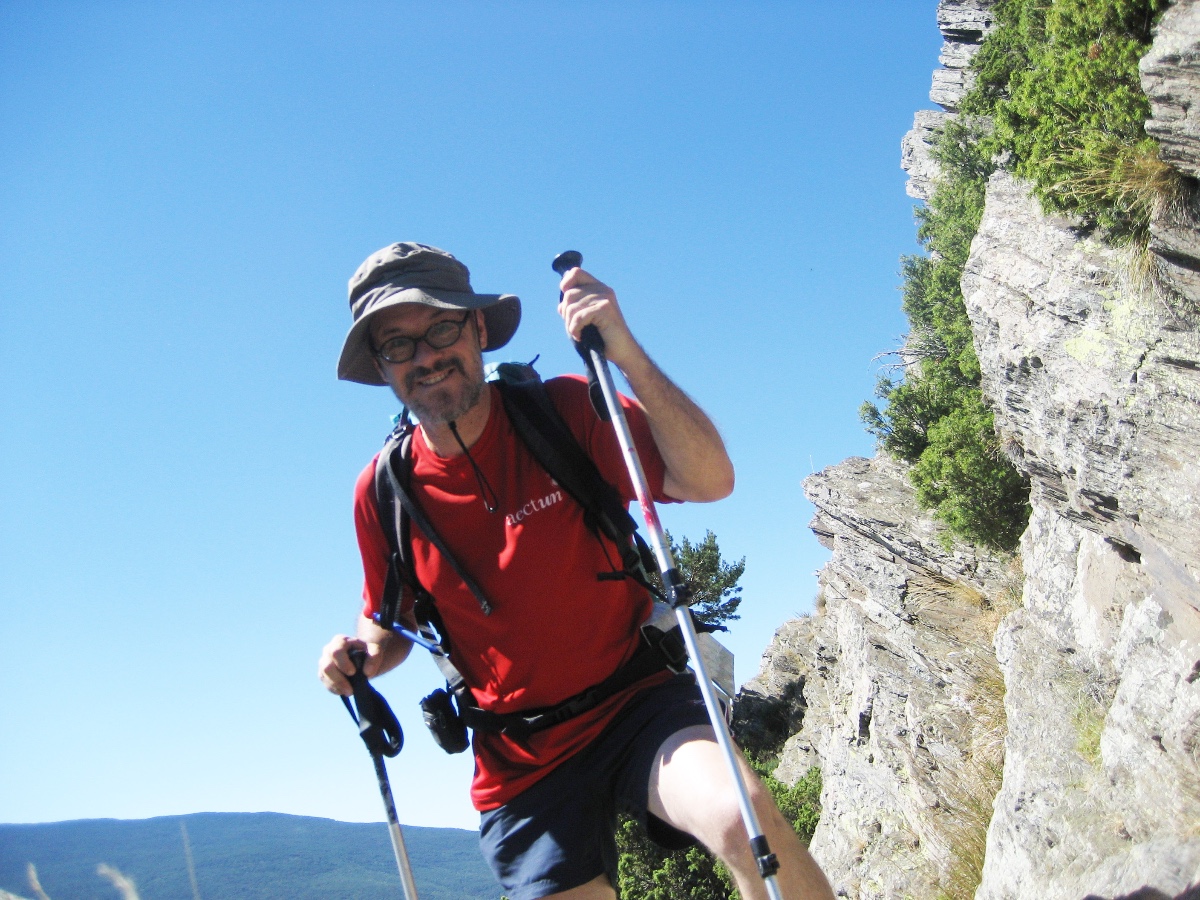 Enric Soler Raspall, autor del llibre i editor.