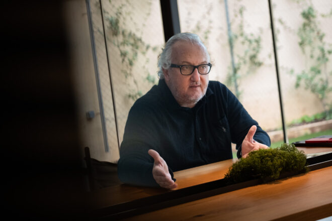 Jon Tugores: “Teníem el projecte de gratacels que desapareixien de dia”