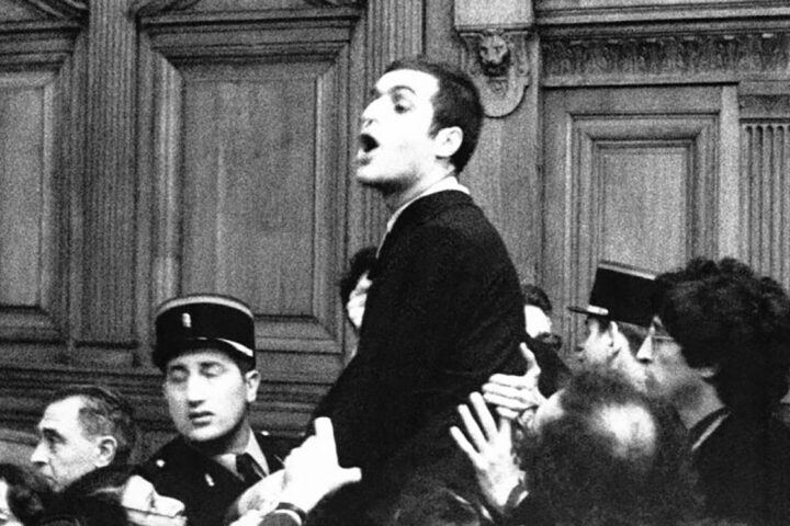 Pierre Goldman quan es va assabentar de la sentència a cadena perpètua (fotografia: Jean Pierre Tartrat / Getty).