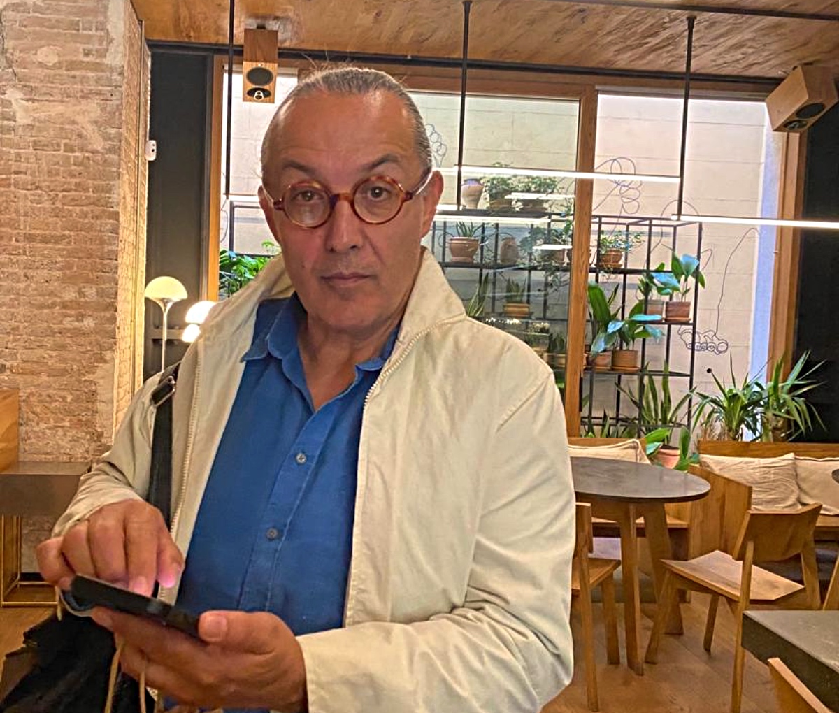 L'escriptor Sebastià Perelló.