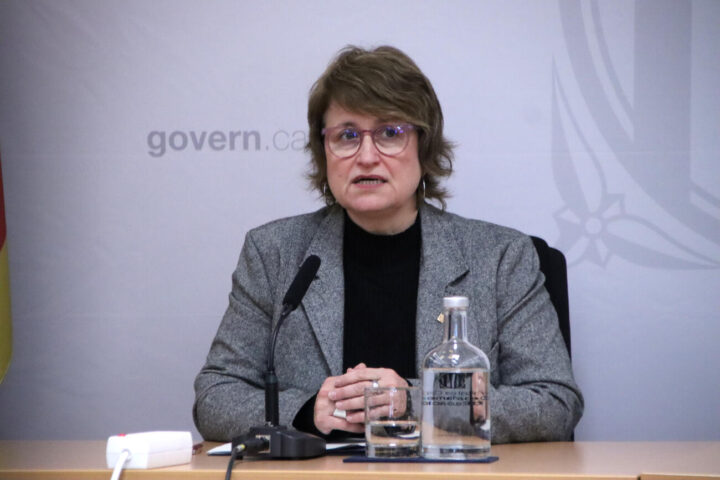 La consellera d'Educació, Anna Simó, en una imatge d'arxiu (fotografia: ACN).