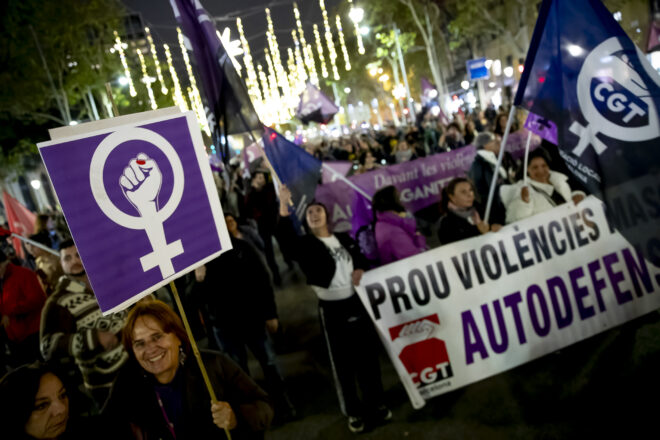 25-N: Totes les manifestacions contra la violència masclista als Països Catalans