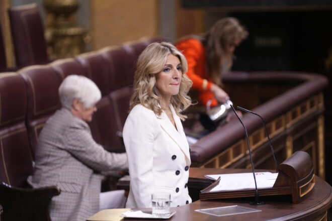 Díaz no comparteix amb Sánchez la decisió de renunciar a presentar el pressupost espanyol