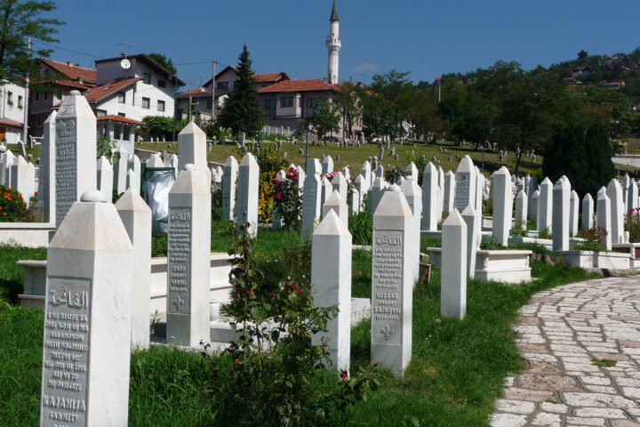 Cementiri de Sarajevo (fotografia: Xavier Montanyà).
