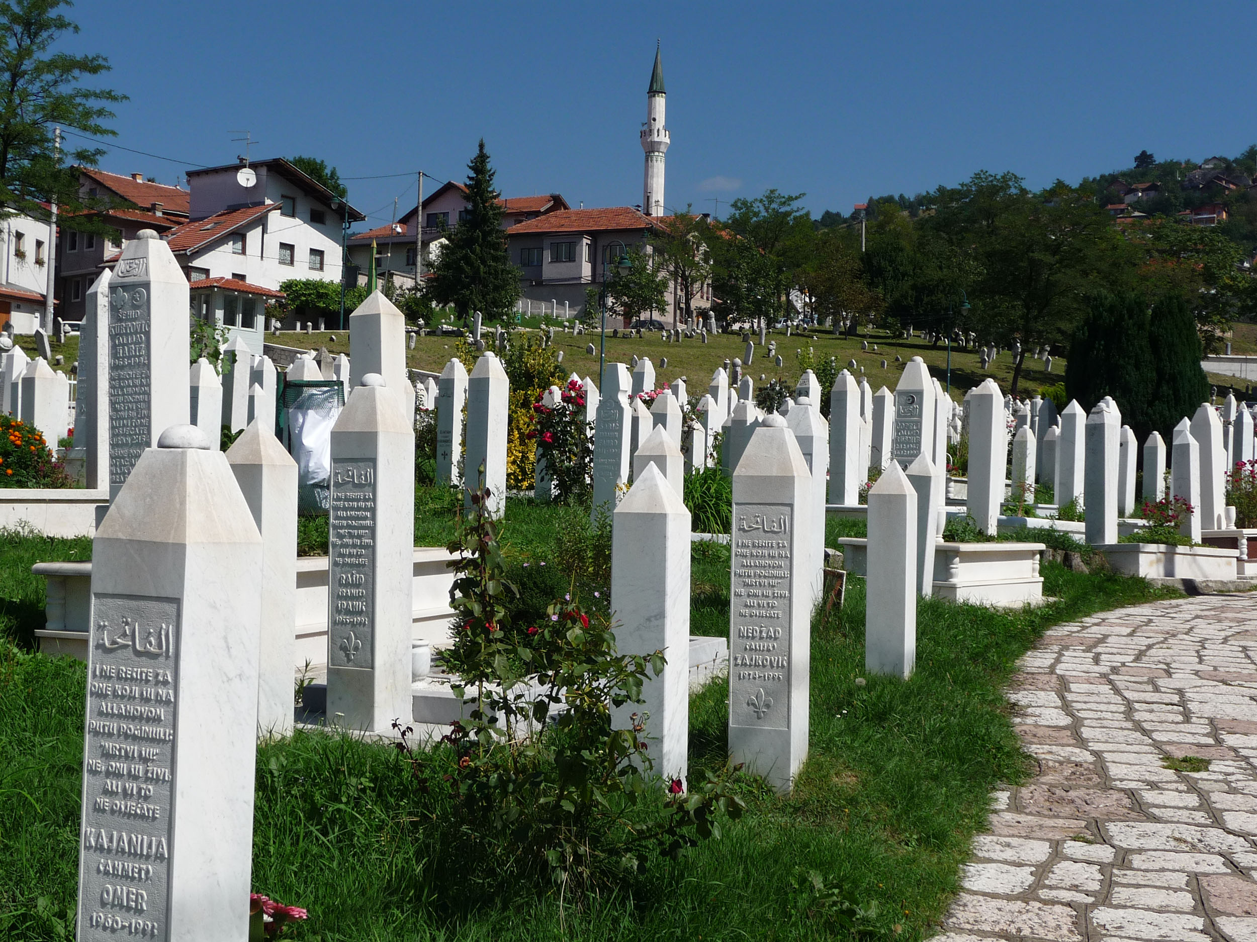 Cementiri de Sarajevo (fotografia: Xavier Montanyà).
