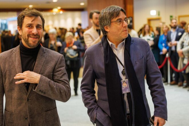 “El TJUE vulnera els drets polítics”: missatges de suport a Puigdemont i Comín pel vet com a eurodiputats