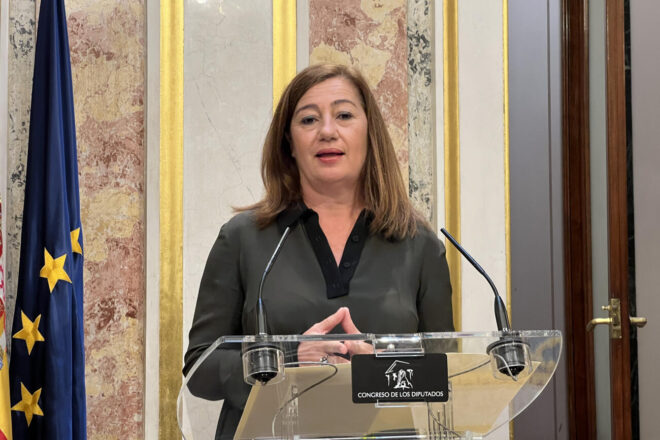 Armengol nega al Suprem cap ordre per comprar màscares a l’empresa de Víctor de Aldama