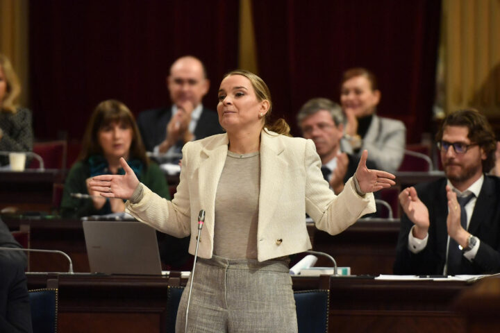 La presidenta de les Illes, Marga Prohens, en una imatge d'arxiu (fotografia: EFE/Miquel A. Borràs).