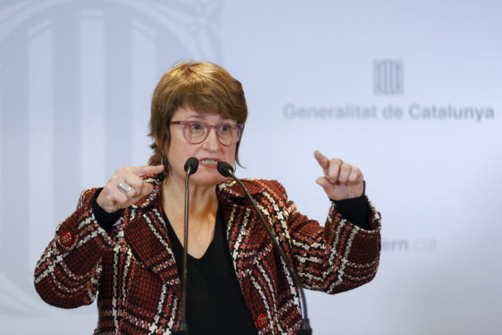 La consellera Anna Simó en una imatge d'arxiu (fotografia: EFE/Toni Albir).