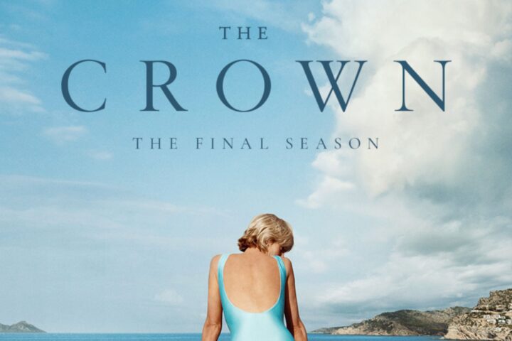 Lady Di, en un cartell promocional de la sisena temporada de 'The Crown' (fotografia: Netflix)