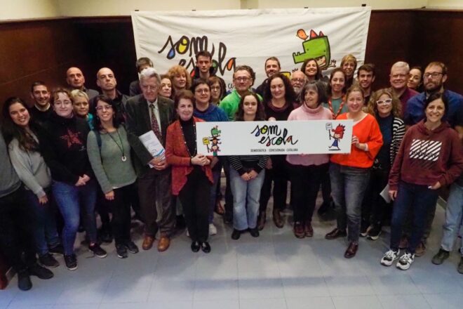 Som Escola critica amb duresa la missió d’eurodiputats sobre la immersió lingüística