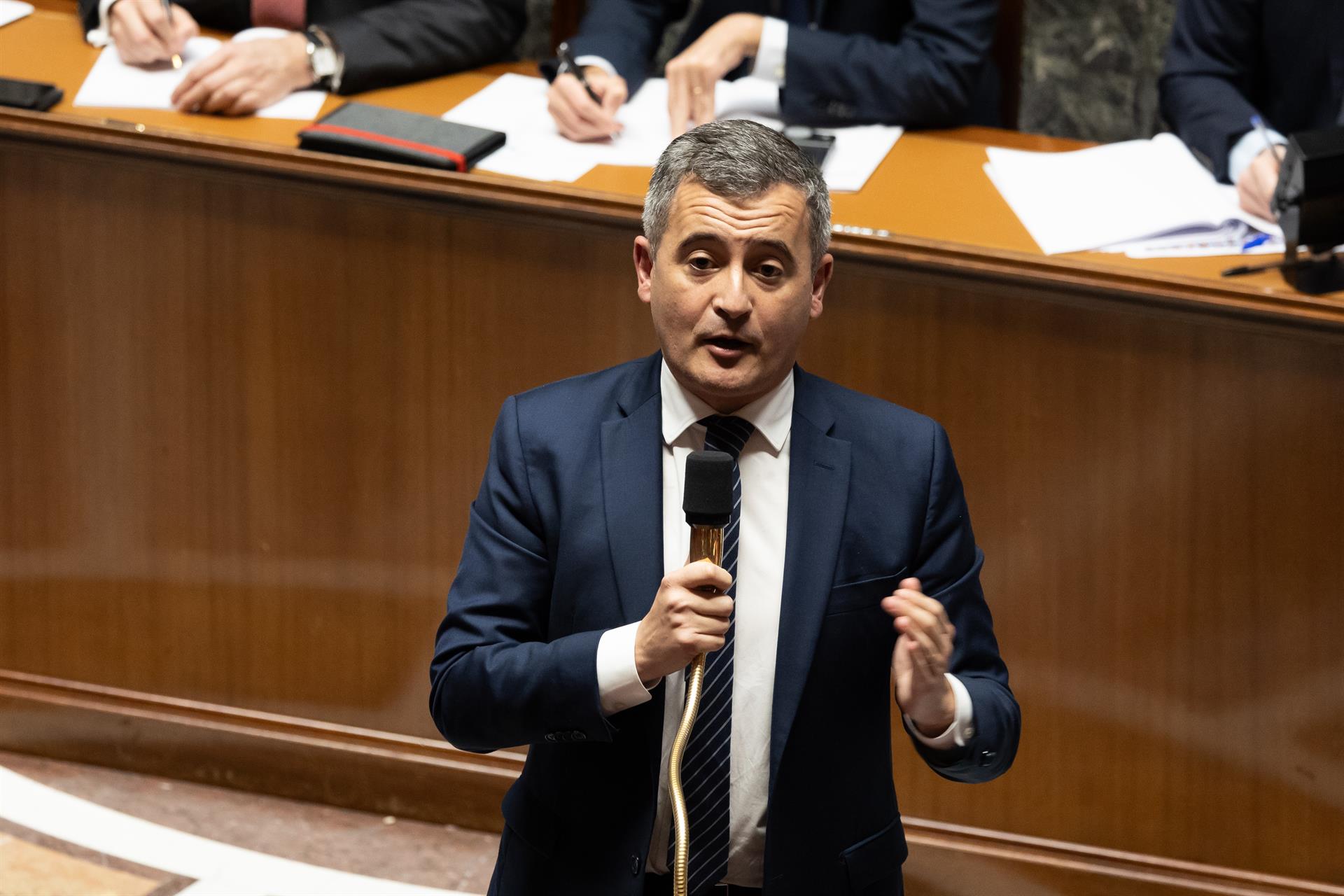 Gerald Darmanin, ministre de l'Interior de l'estat francès (fotografia: Europa Press / Contacte / Alexis Sciard).
