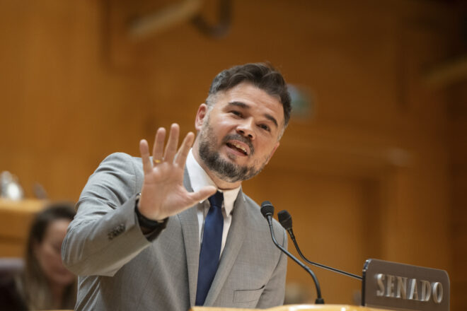 Gabriel Rufián es reincorporarà abans de la campanya de les eleccions a Catalunya
