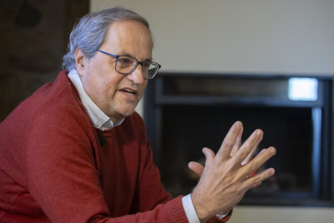 El TC deixa via lliure per a l’amnistia del president Torra, Pau Juvillà i Bernat Solé