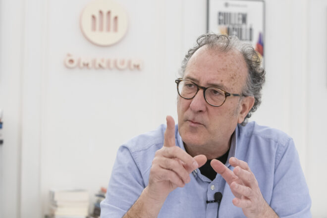 Xavier Antich es presentarà a la reelecció com a president d’Òmnium quatre anys més