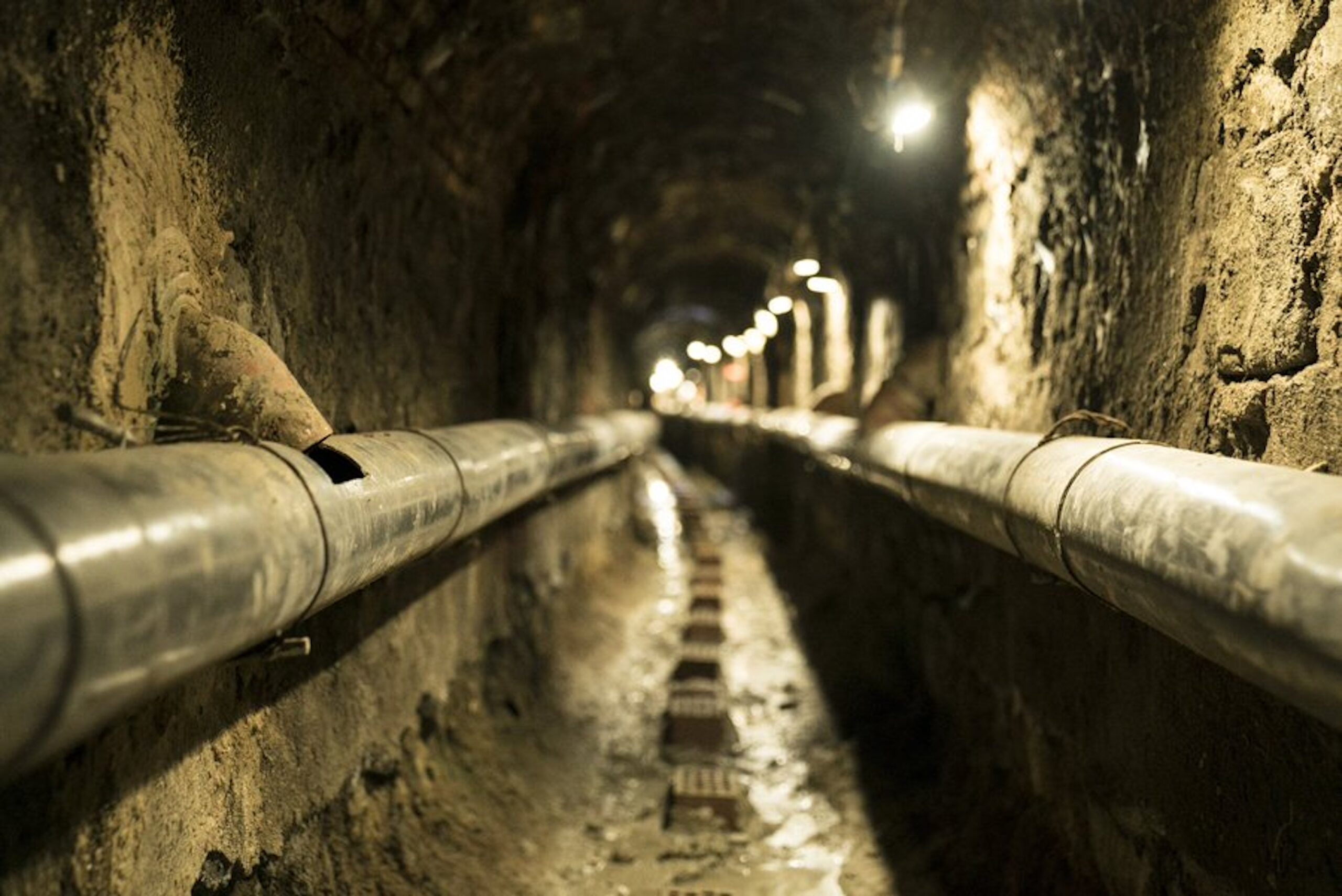 Imatge d'arxiu de les clavegueres de Barcelona (fotografia: Ajuntament de Barcelona).