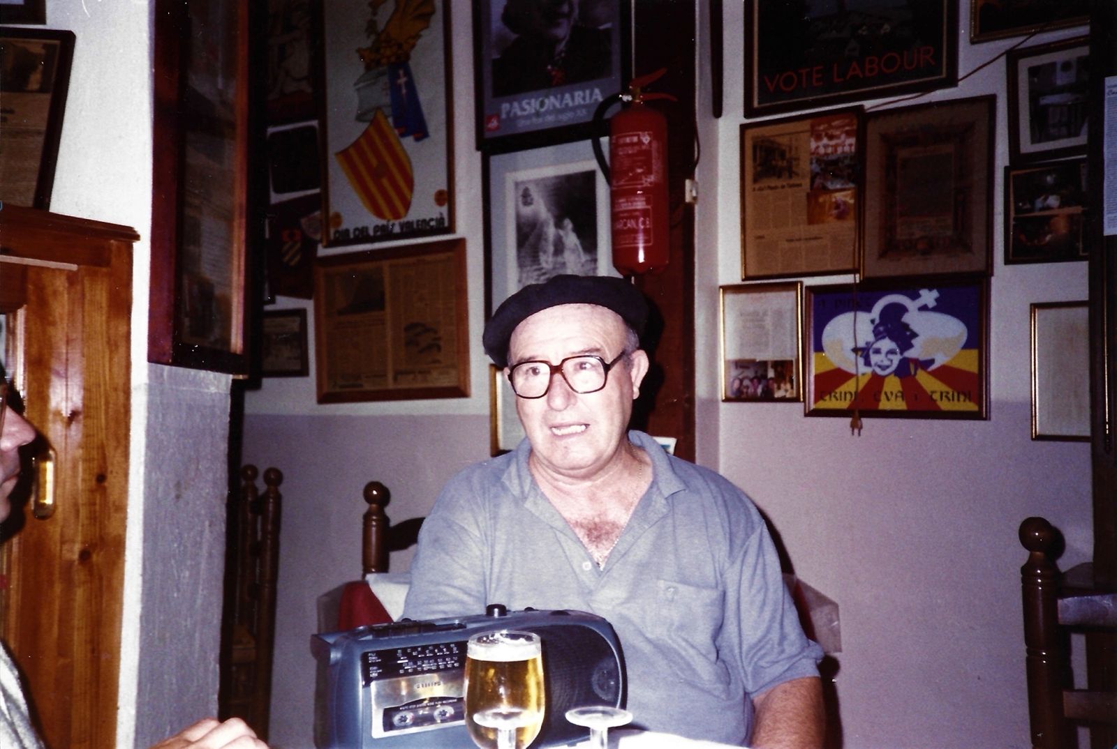 Pinet en una imatge de 1996. (fotografia: Josep Albinyana)