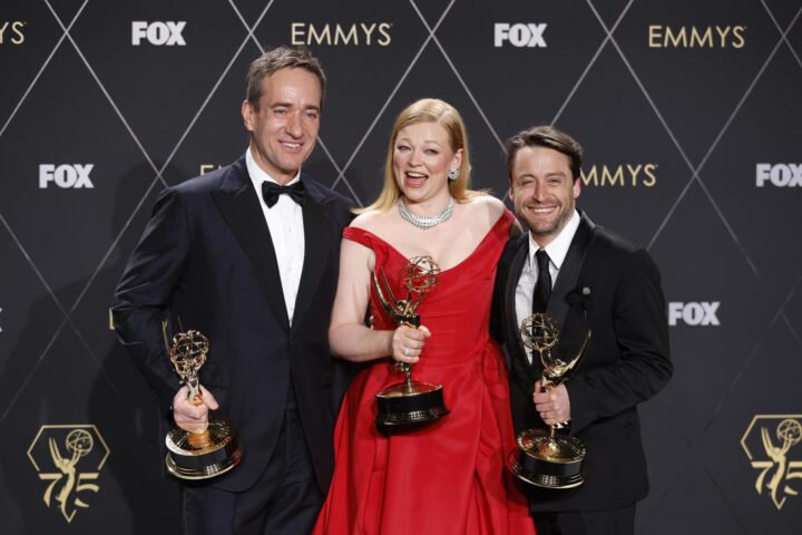 Els tres actors de 'Succession' que han guanyat premis Emmy (fotografia: EFE/EPA/Caroline Brehman).