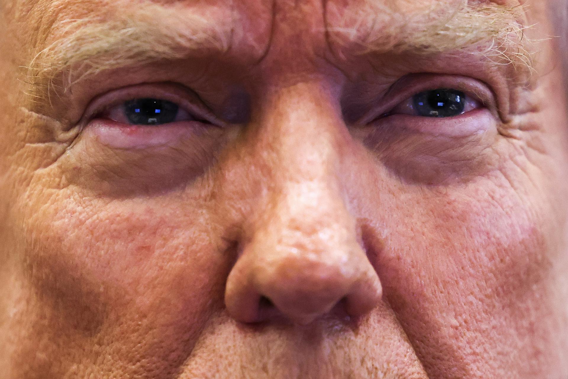 Donald Trump (fotografia: Charly Triballeau).