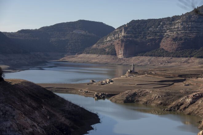 L’emergència per sequera a Catalunya no s’aixecarà fins que els pantans no arribin al 28%