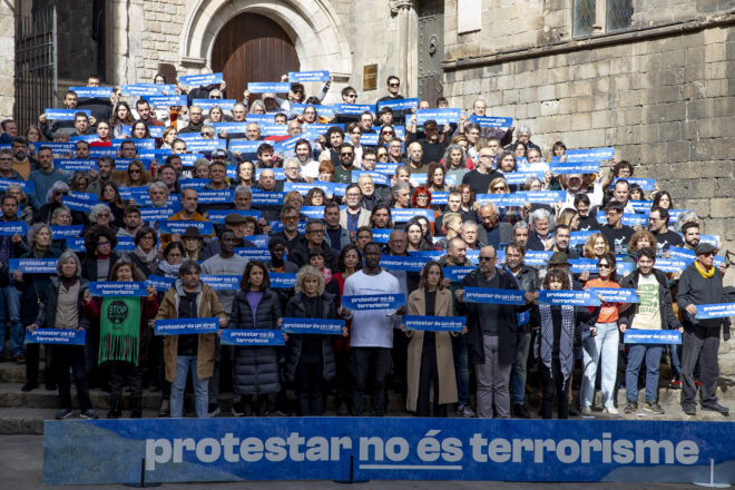 “Protestar no és terrorisme”: dues-centes personalitats contra la criminalització del Tsunami Democràtic