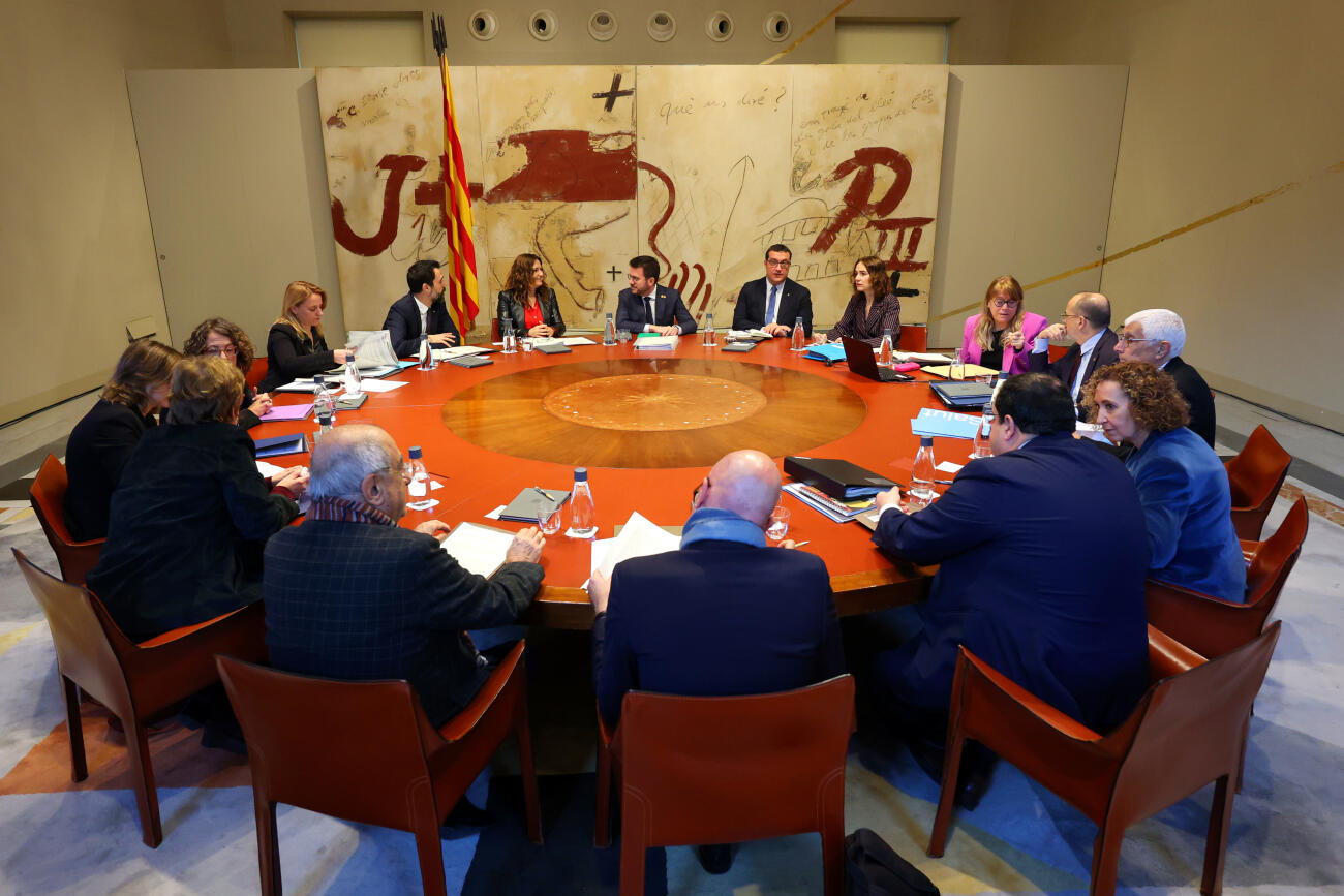 Imatge d'arxiu del consell executiu d'ahir.