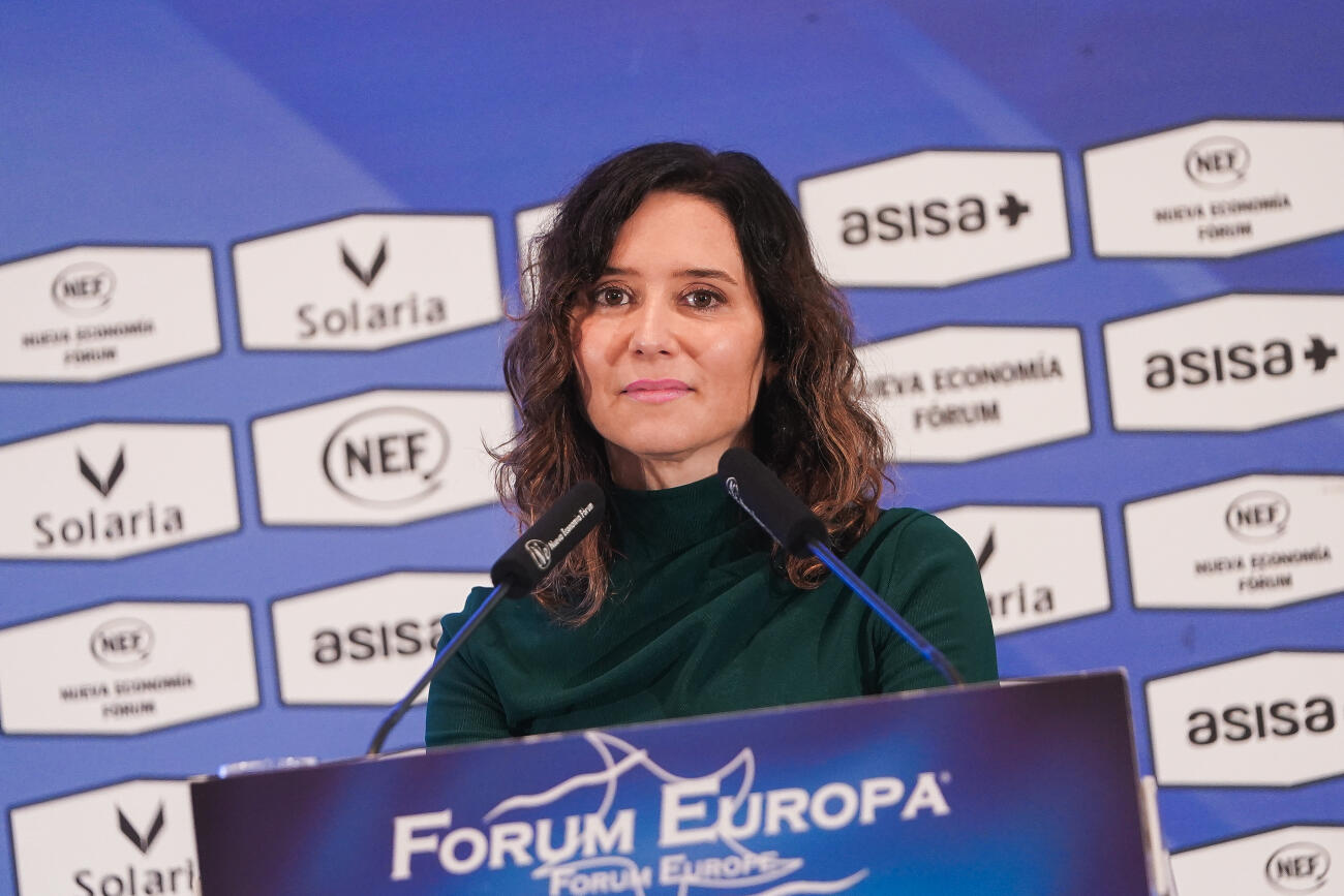 Imatge d'arxiu de la president de la Comunitat de Madrid, Isabel Díaz Ayuso (fotografia: ACN).