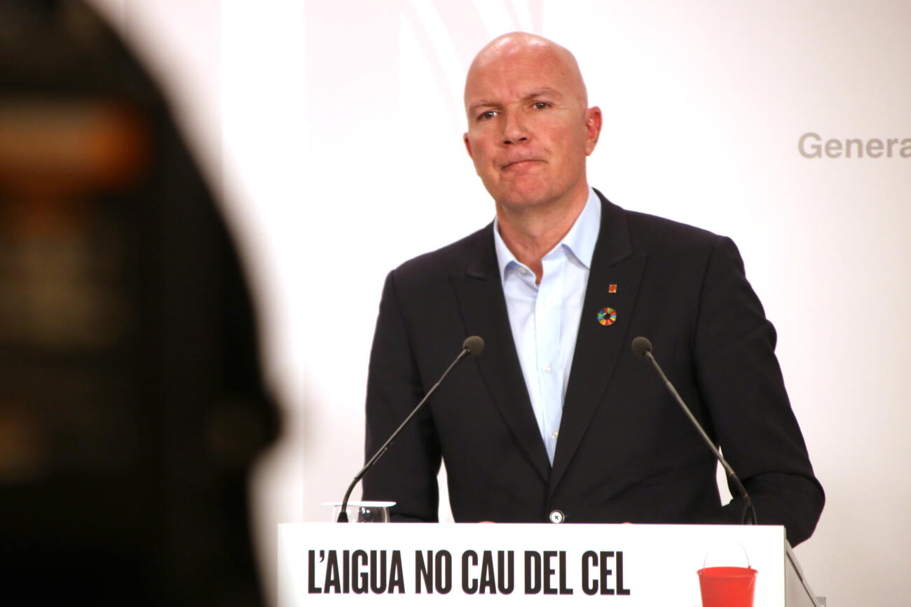 El conseller d'Agricultura, David Mascort, en una imatge d'arxiu