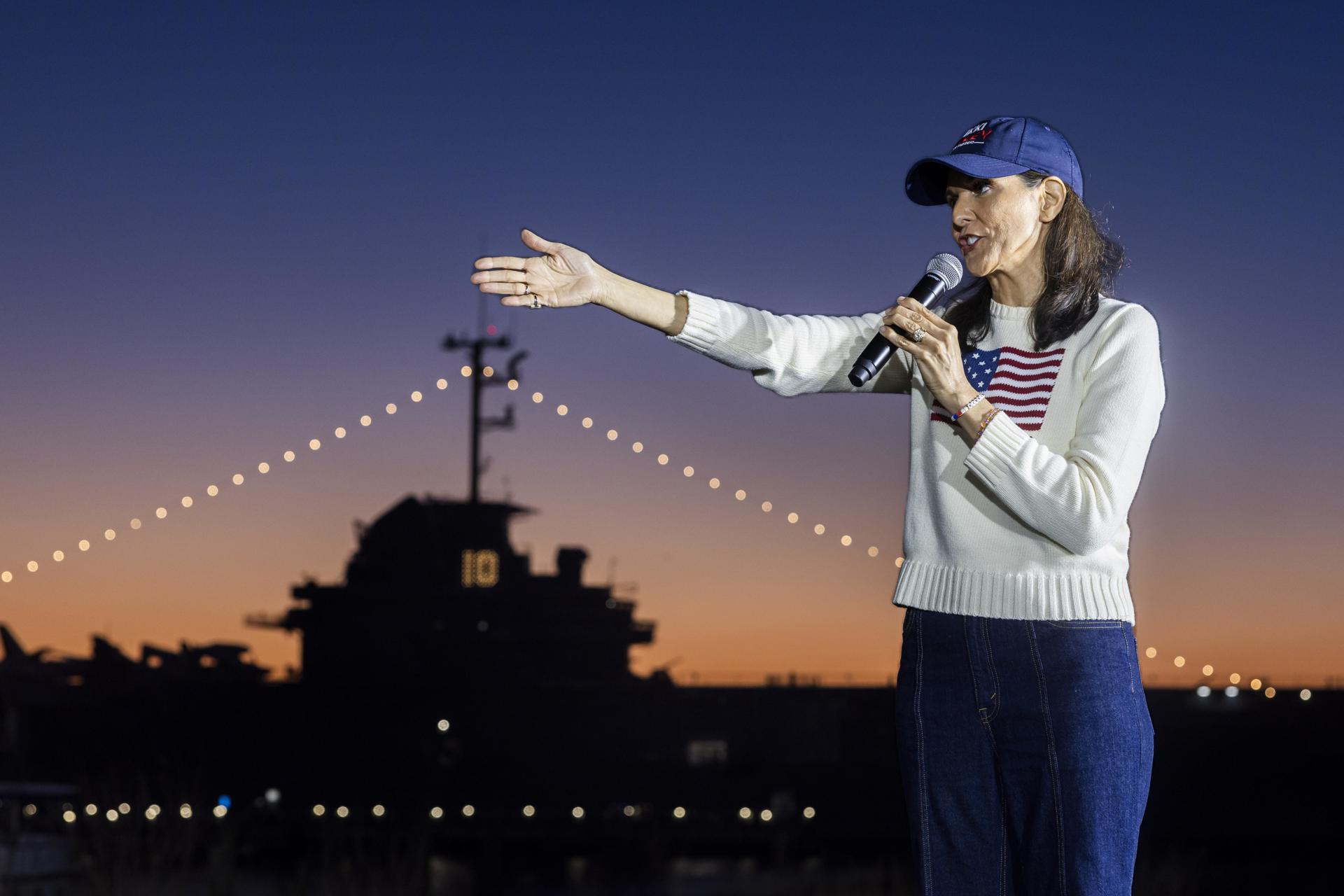 Nikki Haley fa campanya a Carolina del Sud.