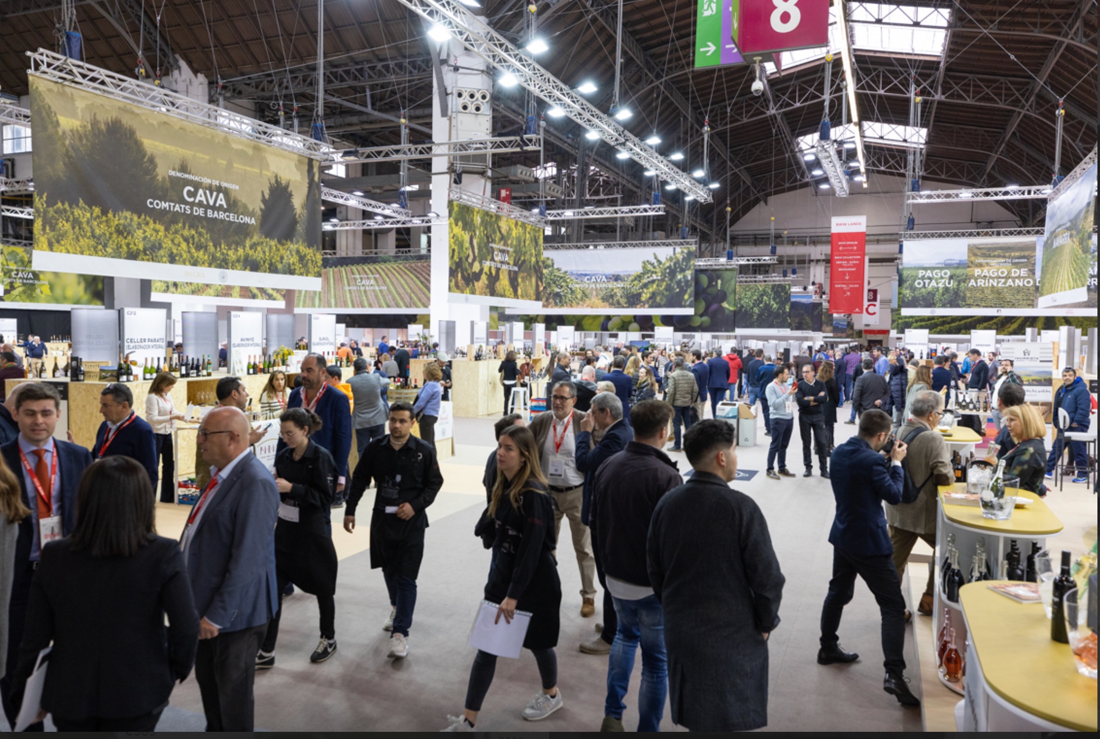 Una imatge del saló Barcelona Wine Week de l'any passat.